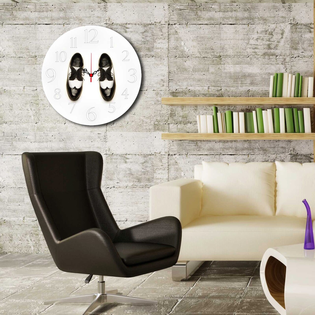 Ceas de perete, Ms-22, ø40 cm, Multicolor - imagine 3